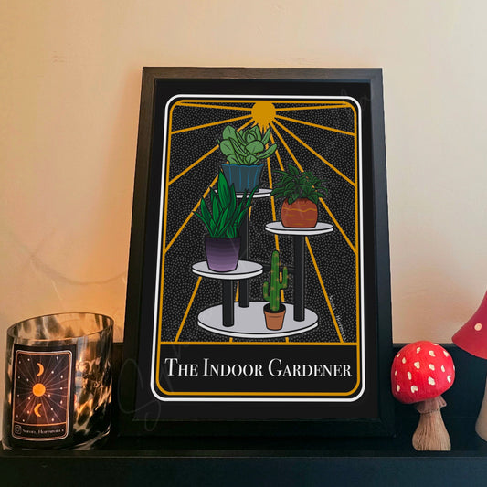 Plant Lover Tarot Card Print