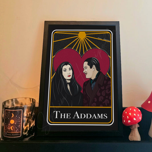 Dream Couple Portrait Tarot Card Print