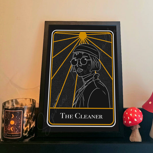 Cleaner Portrait Tarot Card Print