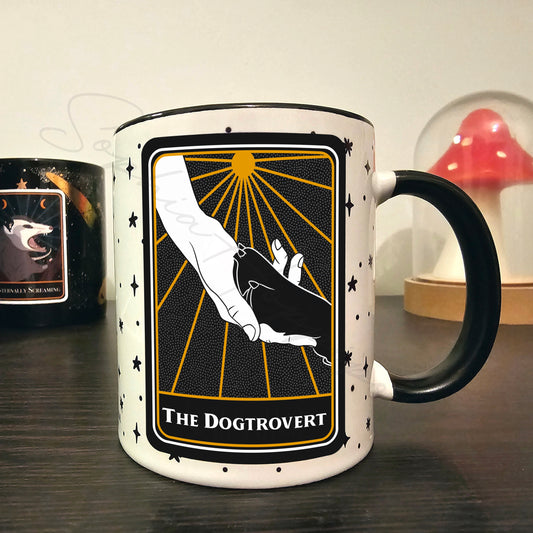 Dogtrovert Mug & Coaster Combo