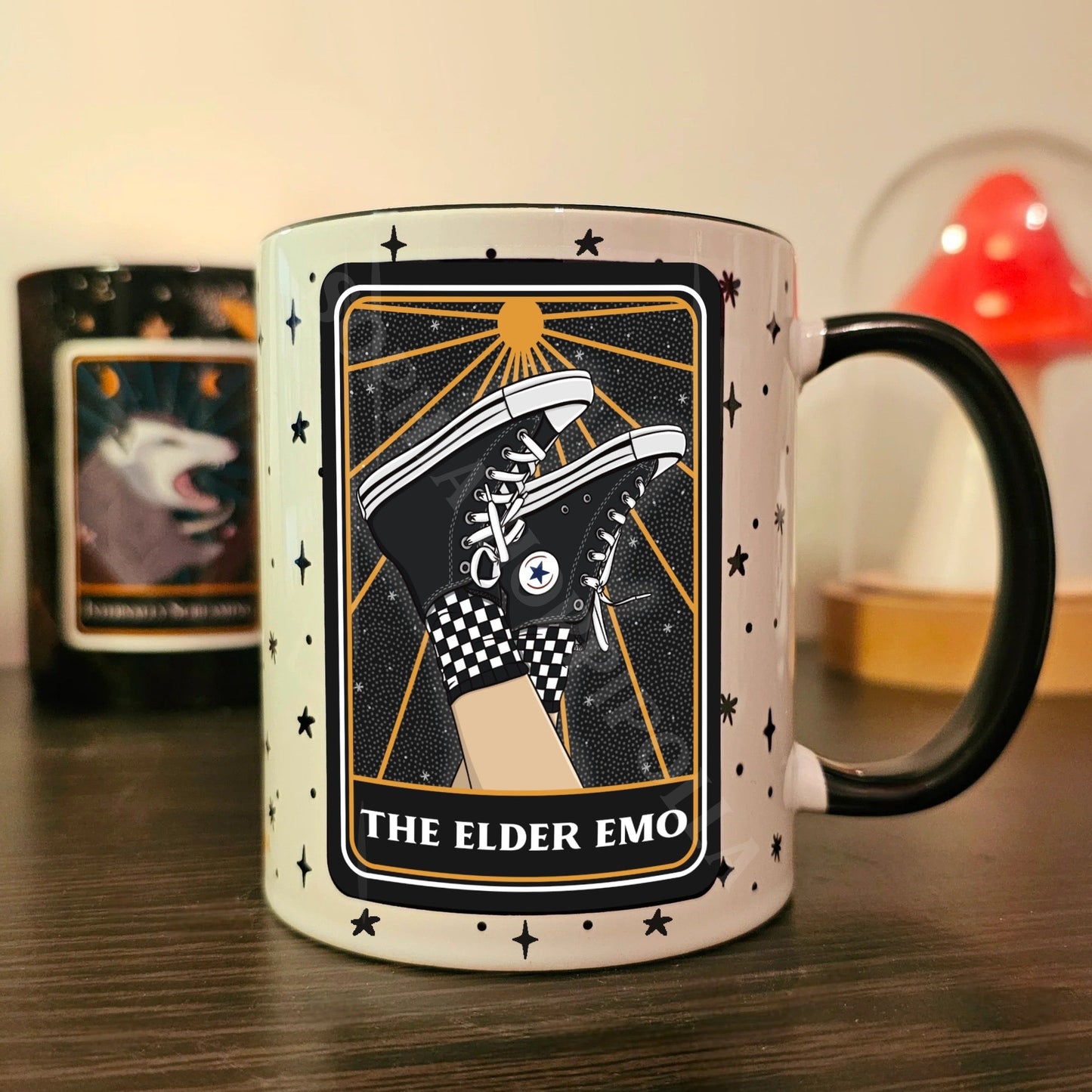 Elder Emo Tarot Card Mug