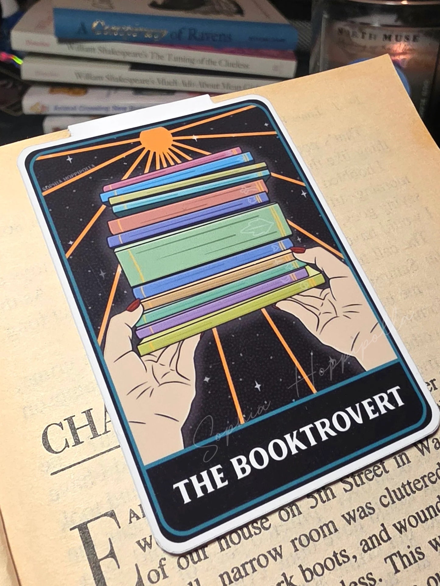 Booktrovert Magnetic Bookmark