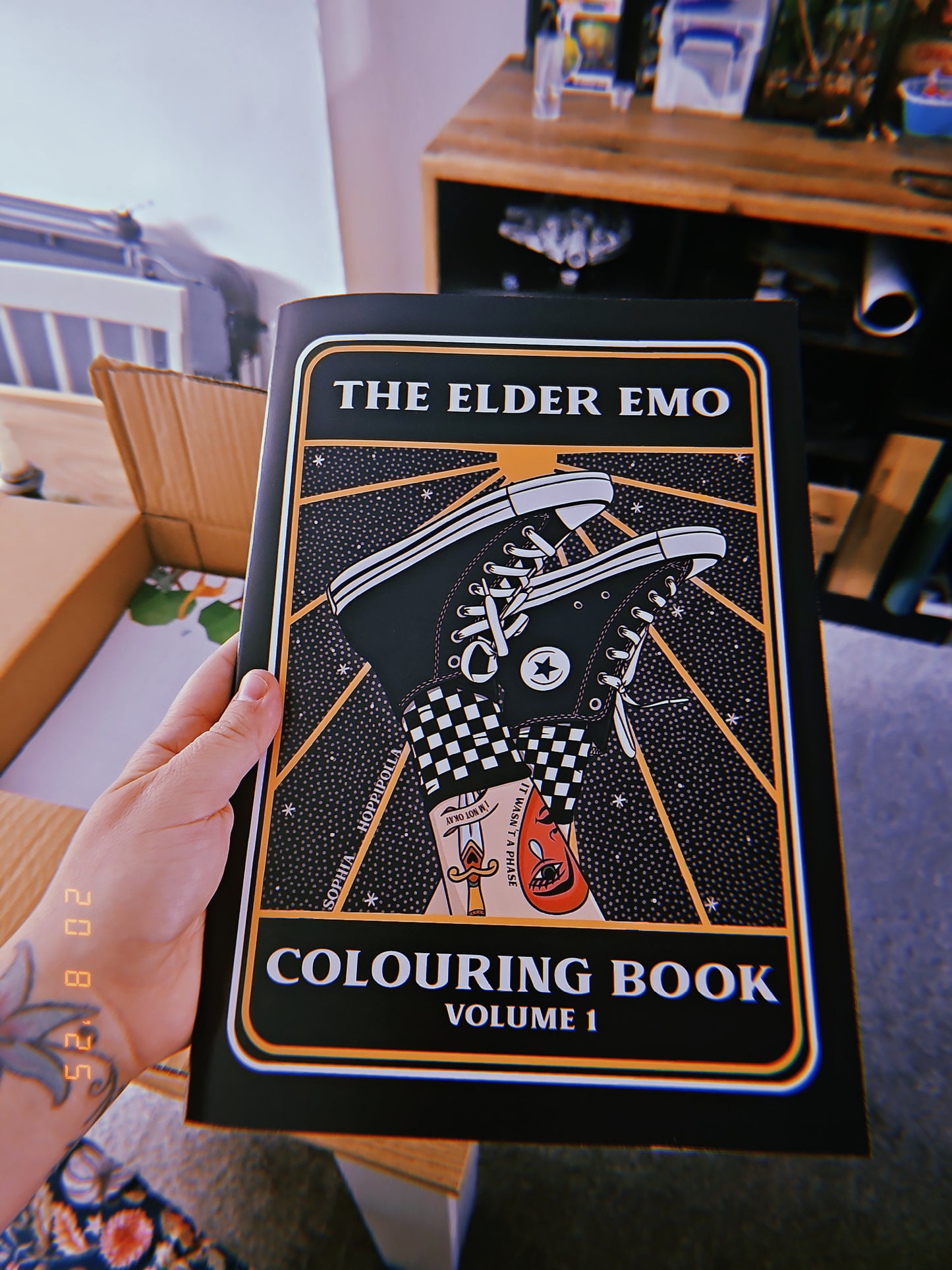 Elder Emo Colouring Book Vol. 1
