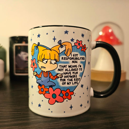 Adult Life Mug & Coaster Combo