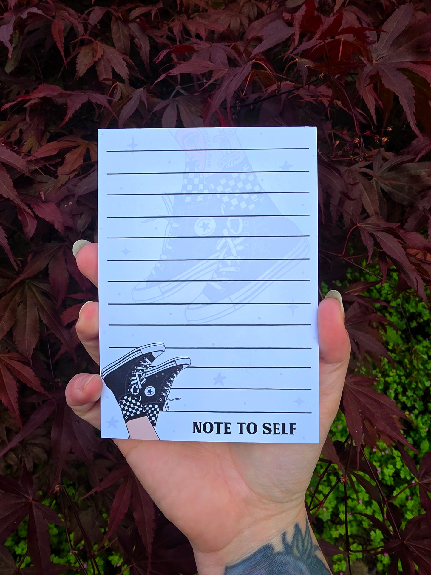 Elder Emo Small Notepad