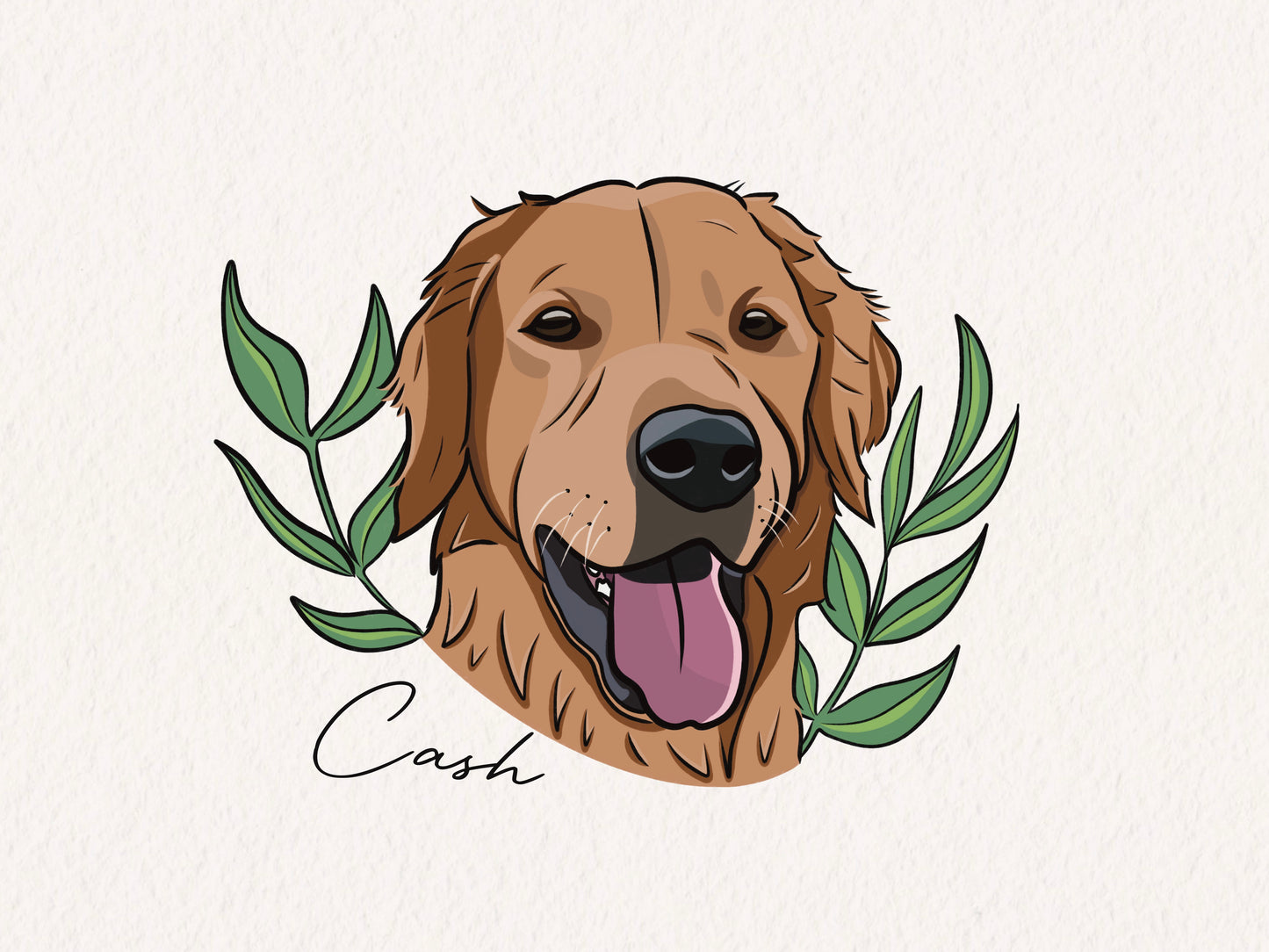 Personal Colour Pet Portrait