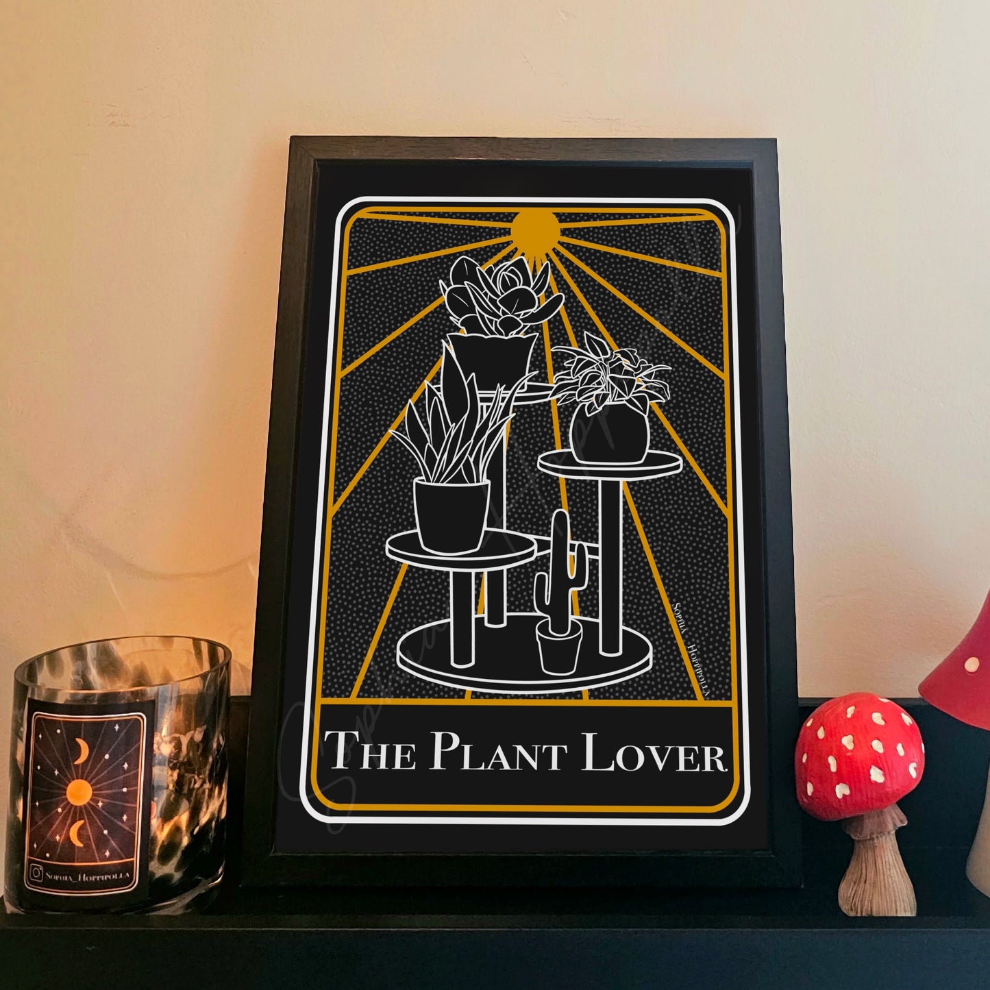 Plant Lover Tarot Card Print