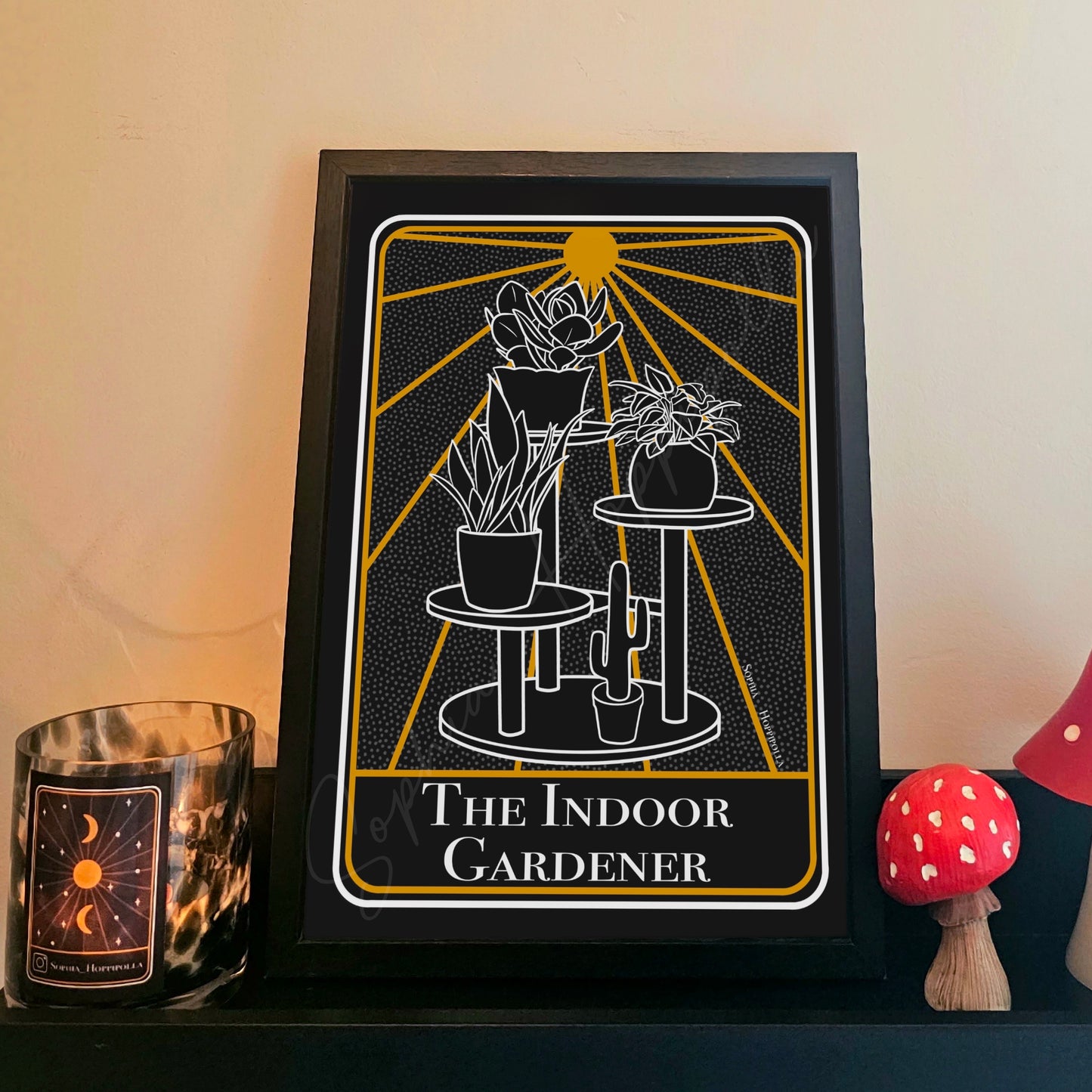 Plant Lover Tarot Card Print