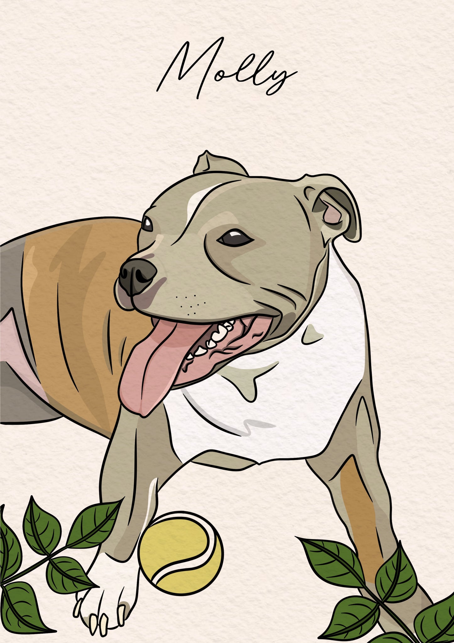 Personal Colour Pet Portrait