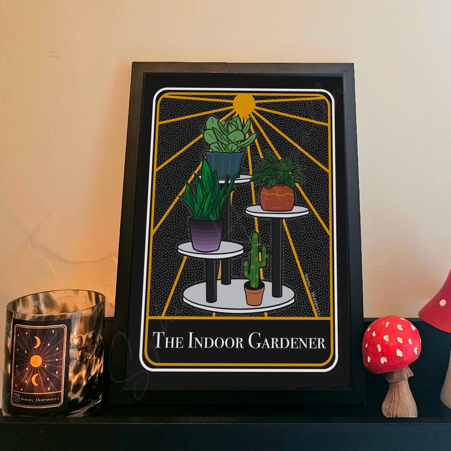 Plant Lover Tarot Card Print