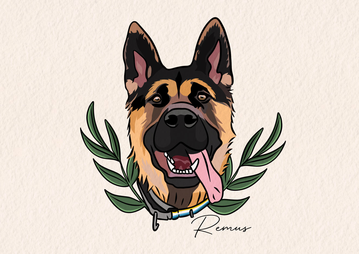 Personal Colour Pet Portrait