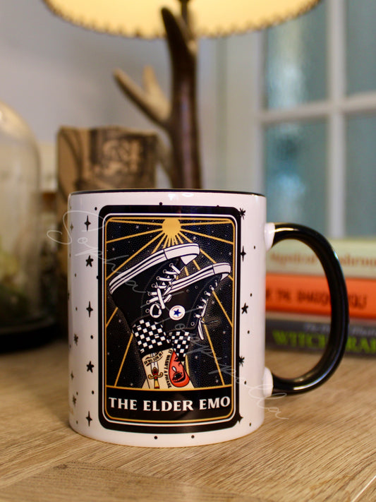 Elder Emo Tarot Card Mug