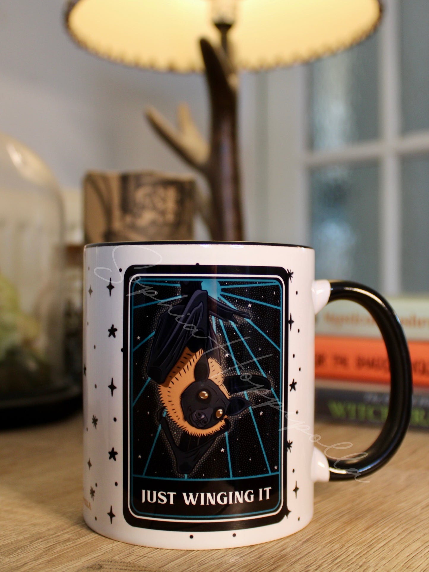 Just Winging It Bat Mug