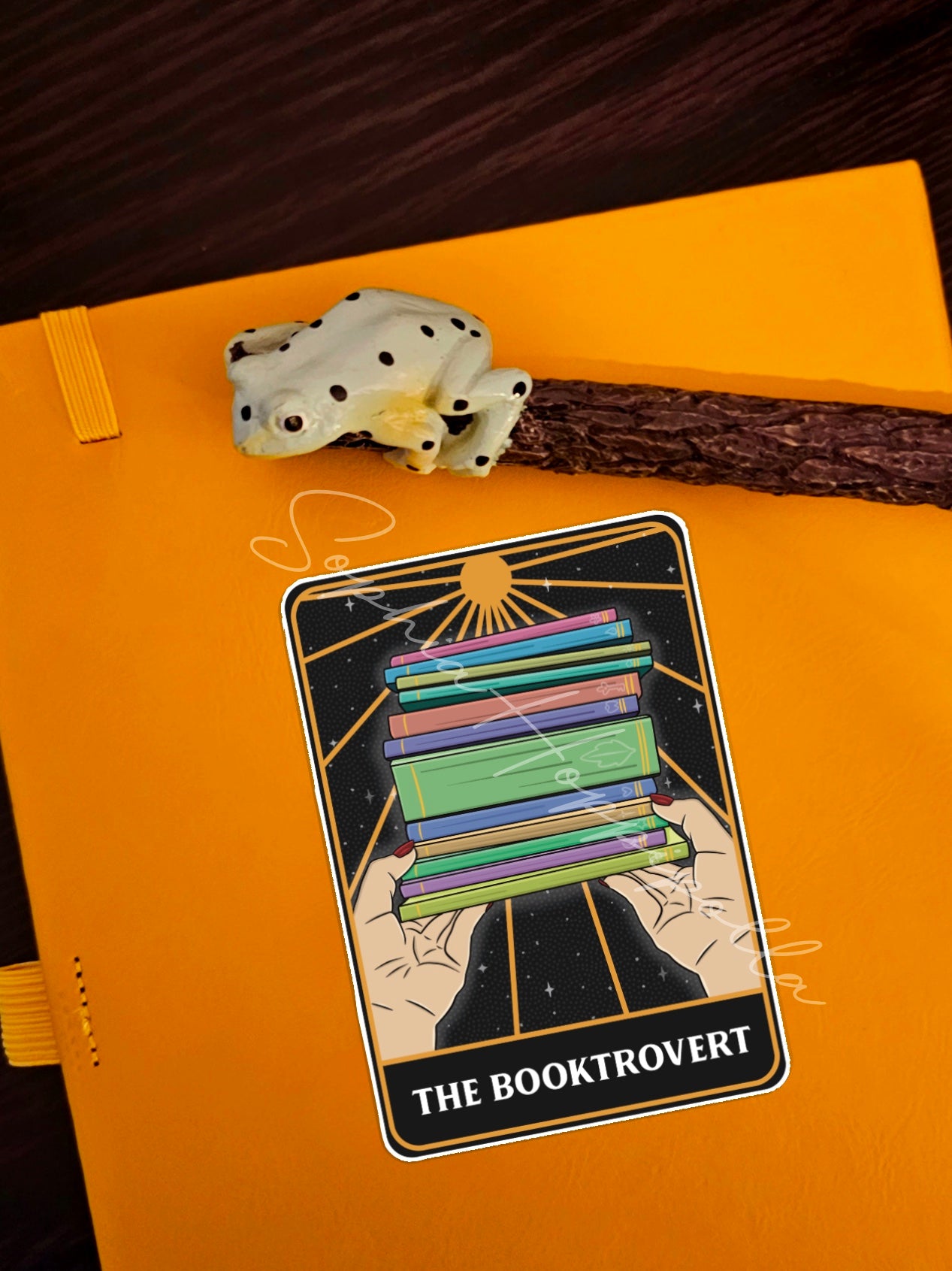 Booktrovert Sticker