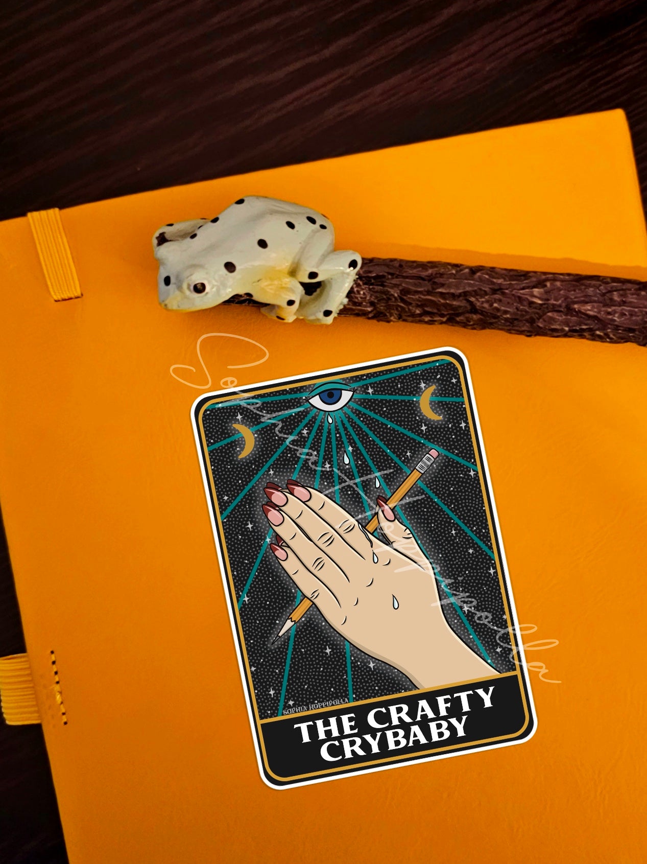 Crafty Crybaby Sticker