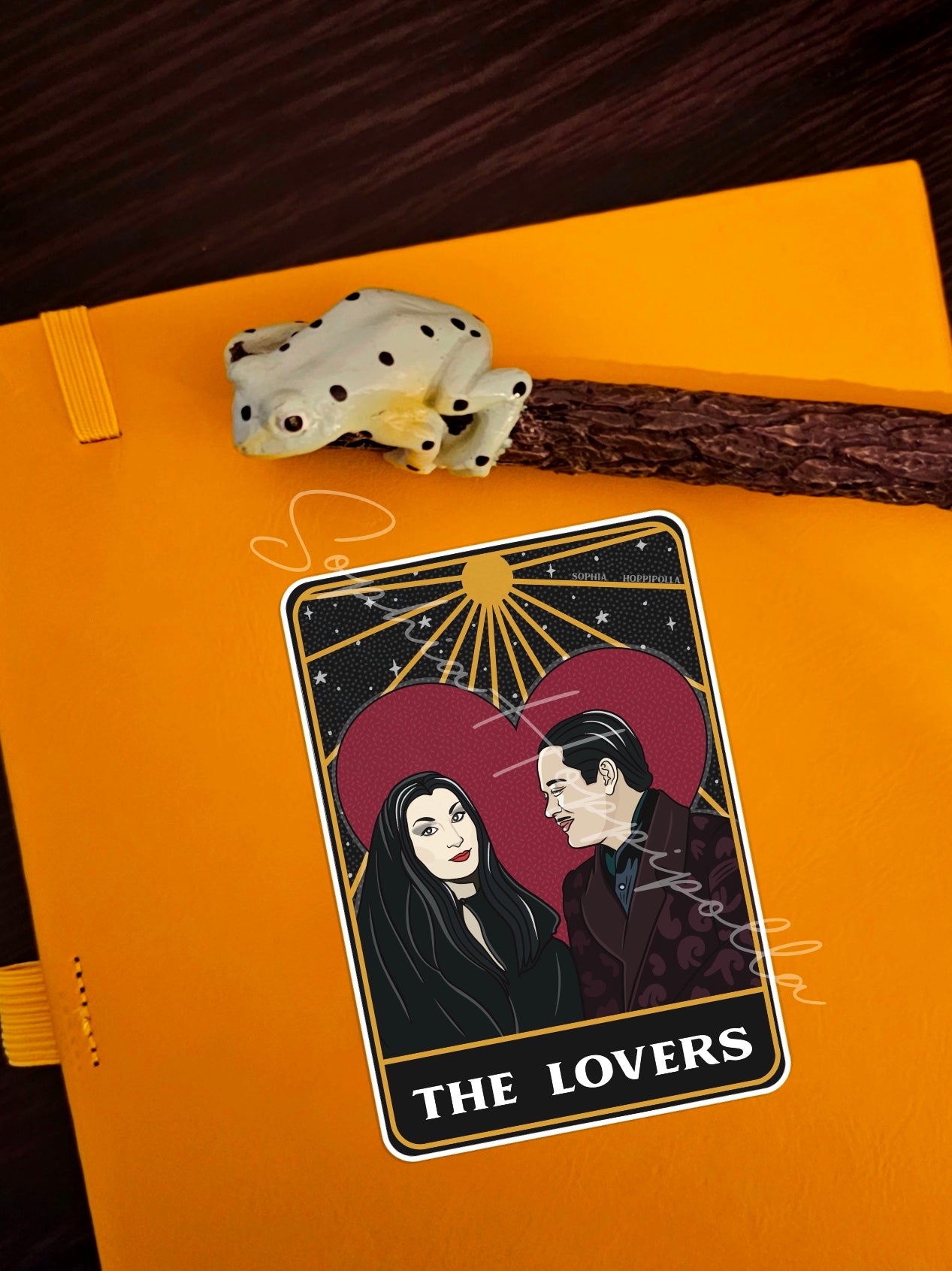 Dream Couple Tarot Card Sticker