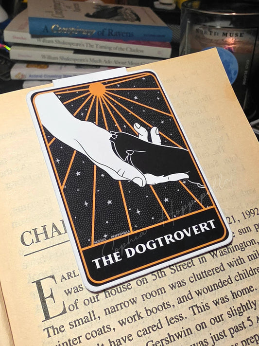 Dogtrovert Magnetic Bookmark