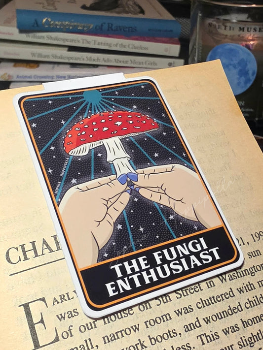 Fungi Entheusiast Magnetic Bookmark