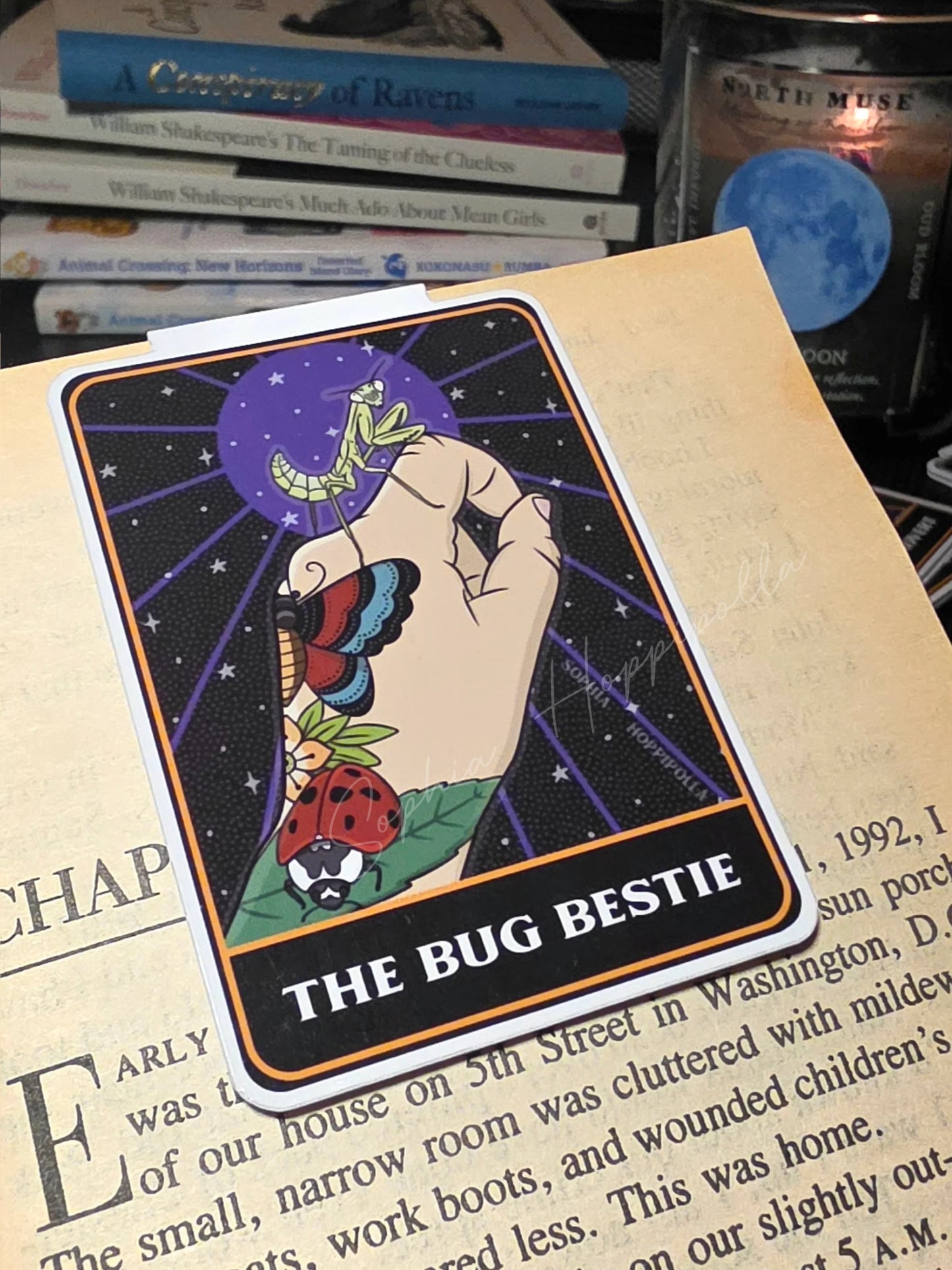 Bug Bestie Magnetic Bookmark