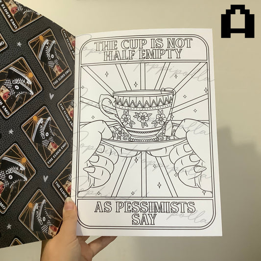 Elder Emo Colouring Book Vol. 1 | Individual Sheets
