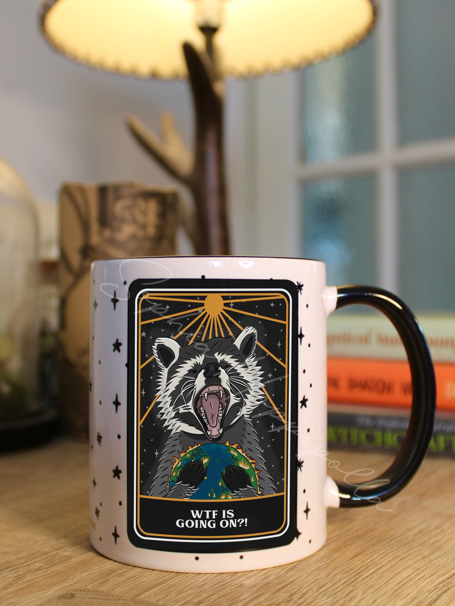 Rogan The Raging Racoon Mug | Different Titles Available