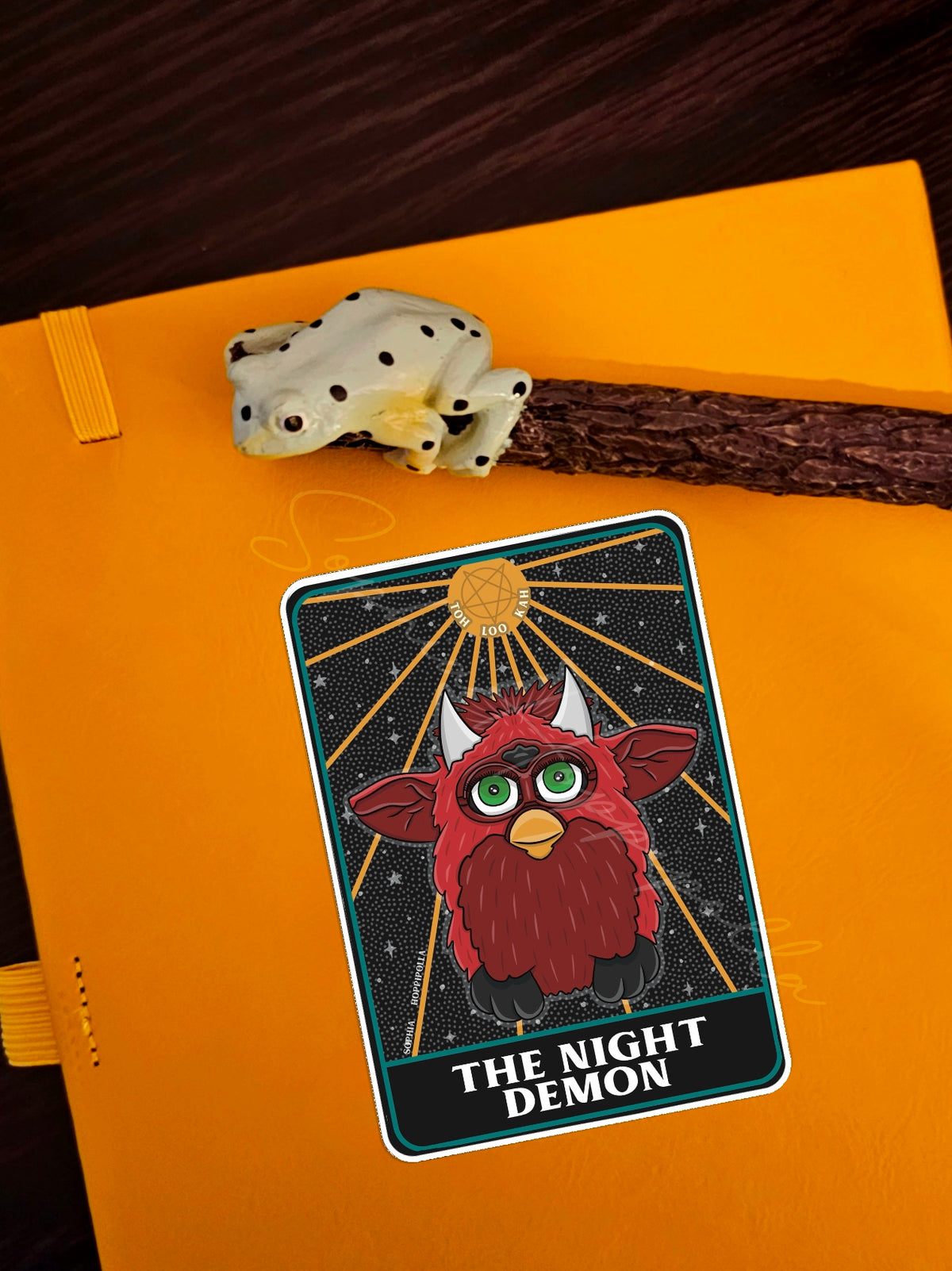 Night Demon Sticker