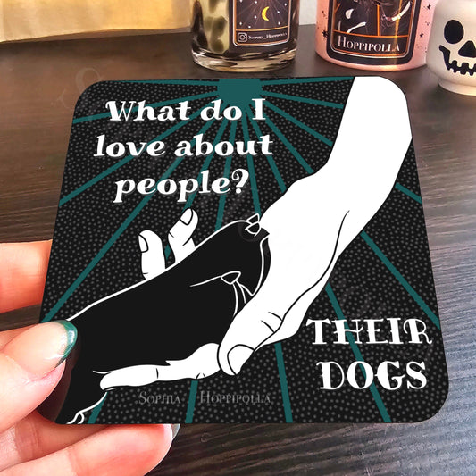 Love Dogs Coaster | Dogtrovert Gift Homeware Dog Lover Birthday Present