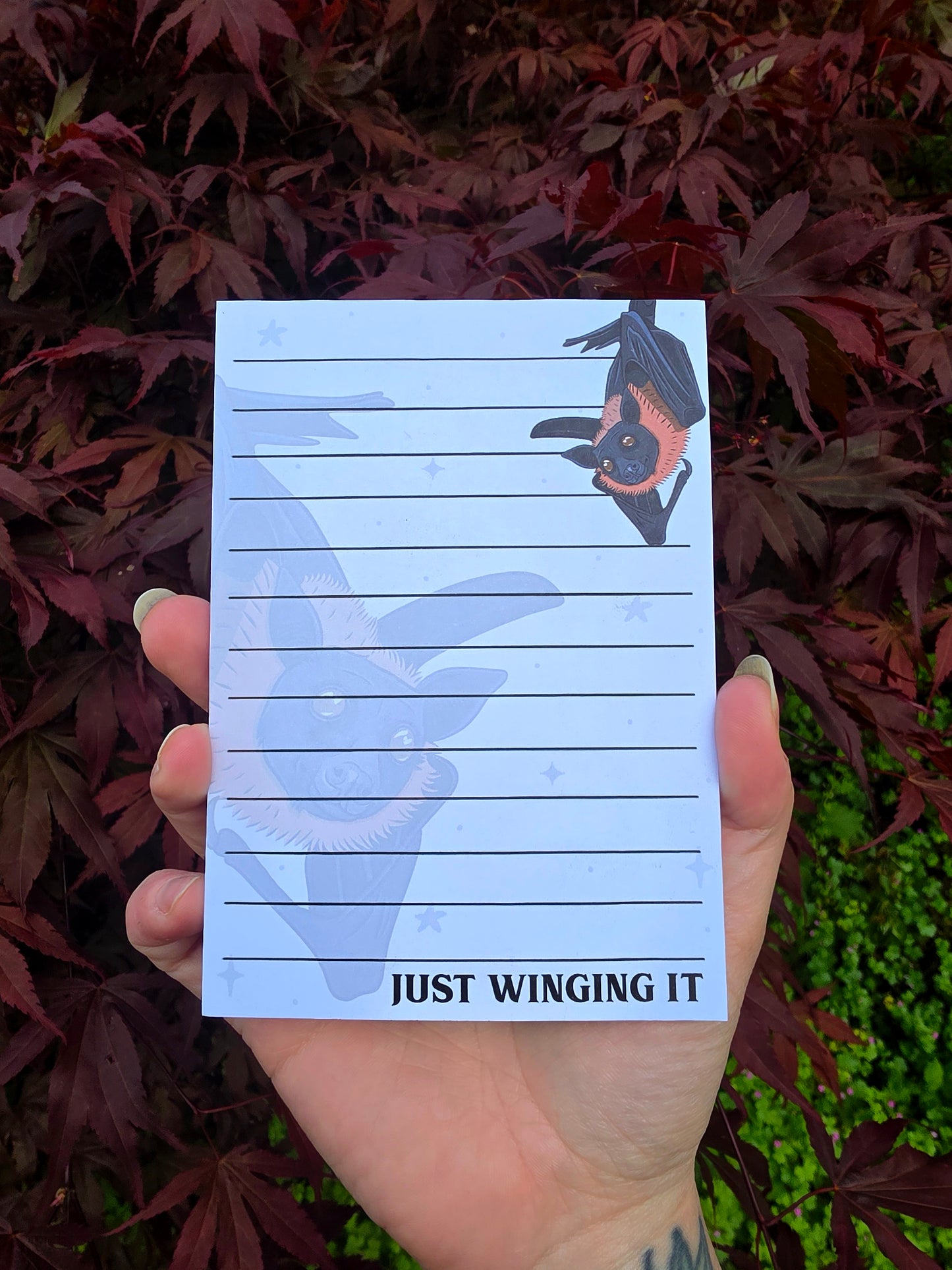 Winging It Small Notepad