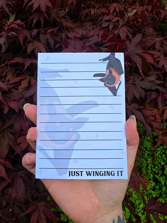 Winging It Small Notepad
