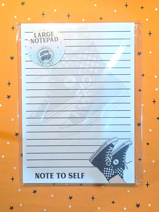 Elder Emo - Large Notepad