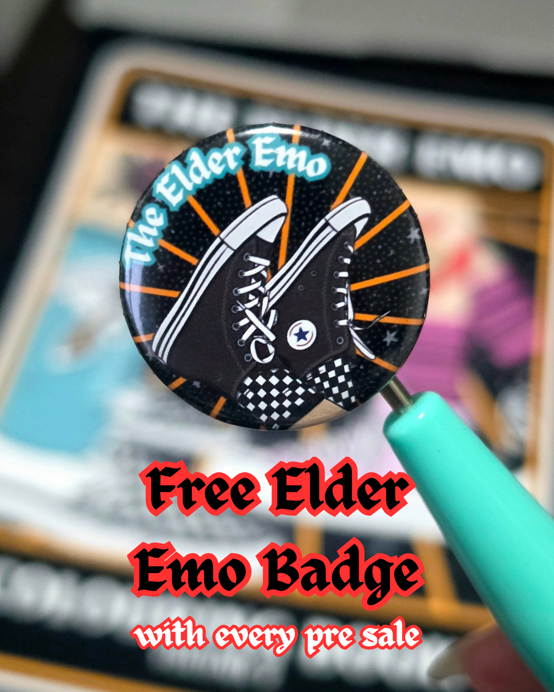 PRE ORDER - Elder Emo Colouring Book - Volume 2