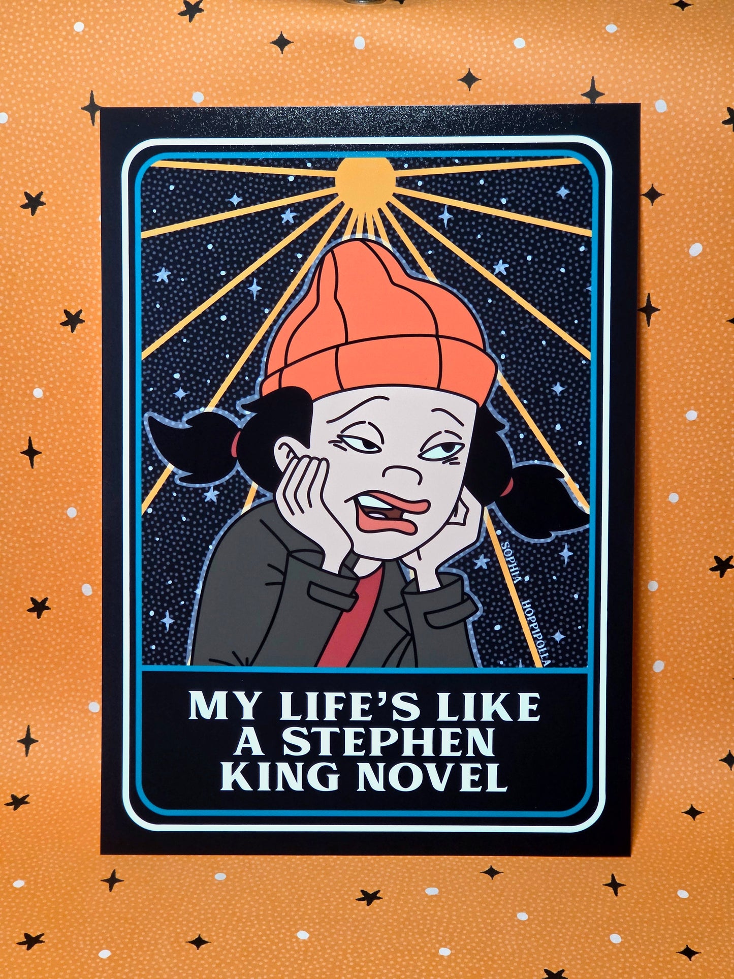 Horror Novel Print