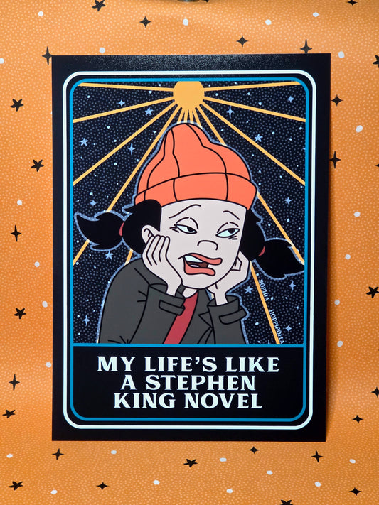 Horror Novel Print