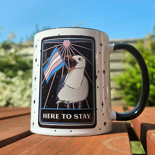 Here To Stay Mug & Coaster