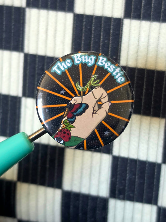 Bug Bestie Button Badge