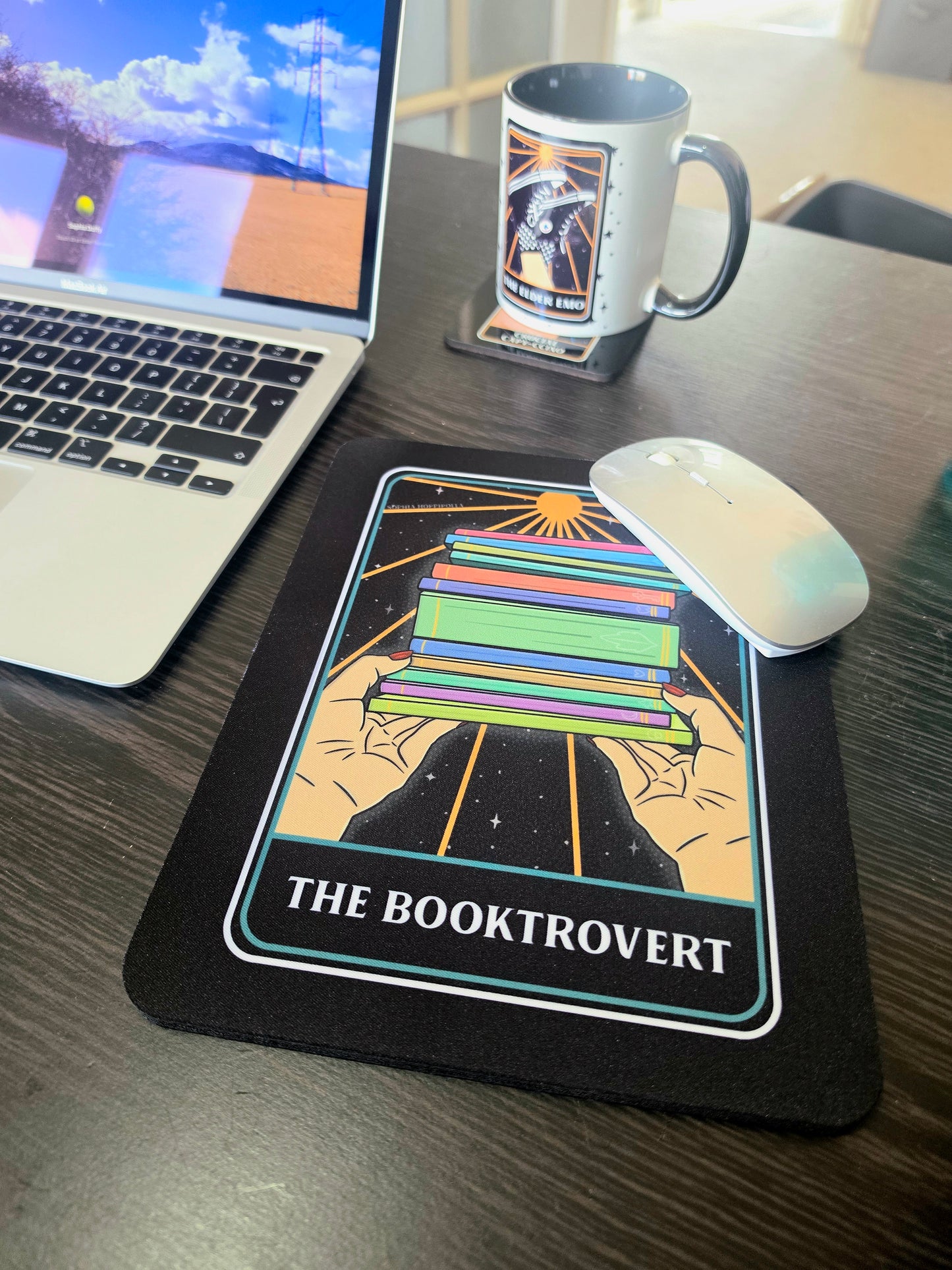 PRE ORDER - The Booktrovert Mouse Mat