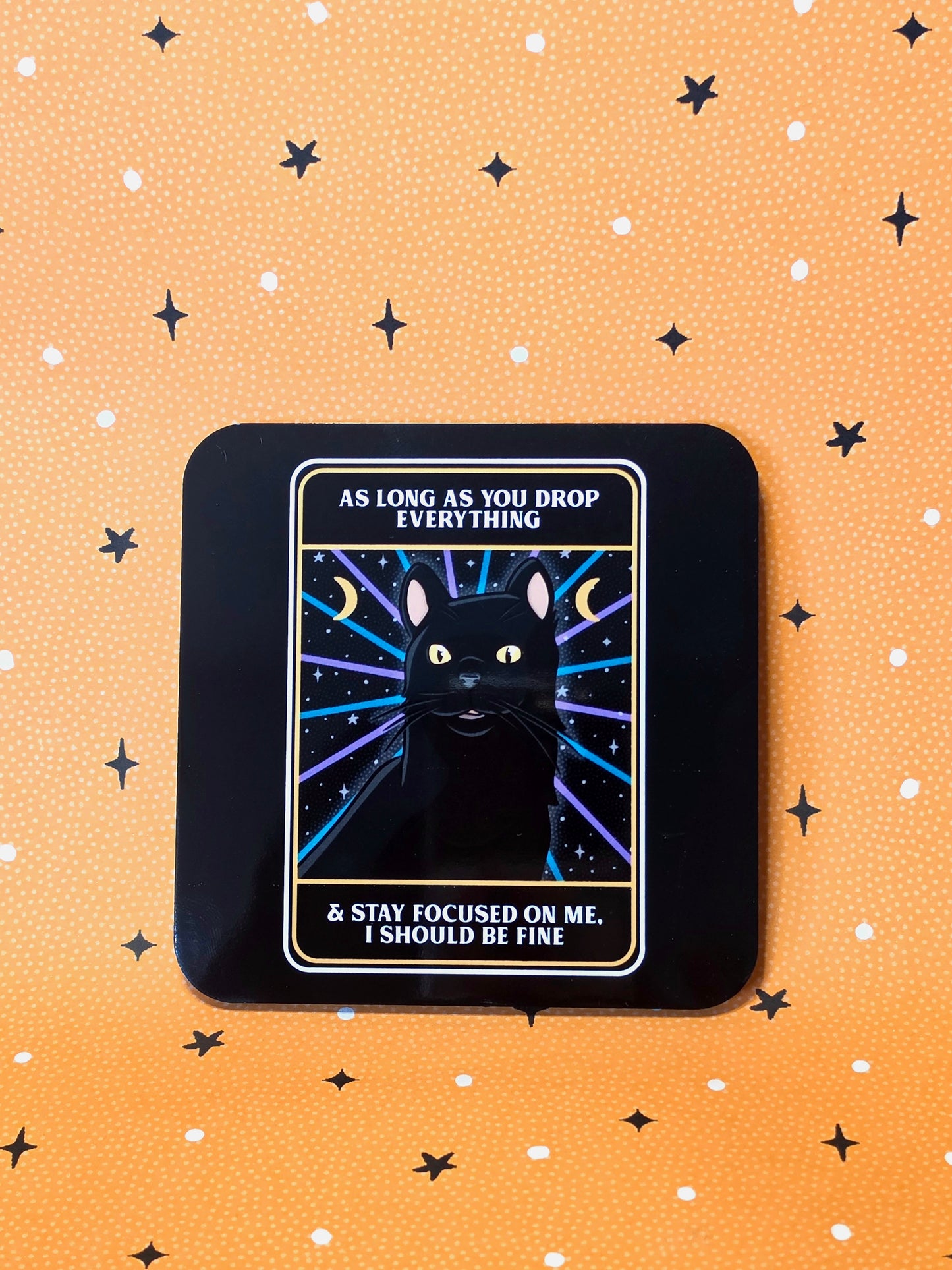Sassy Cat Quotes Mug & Coaster