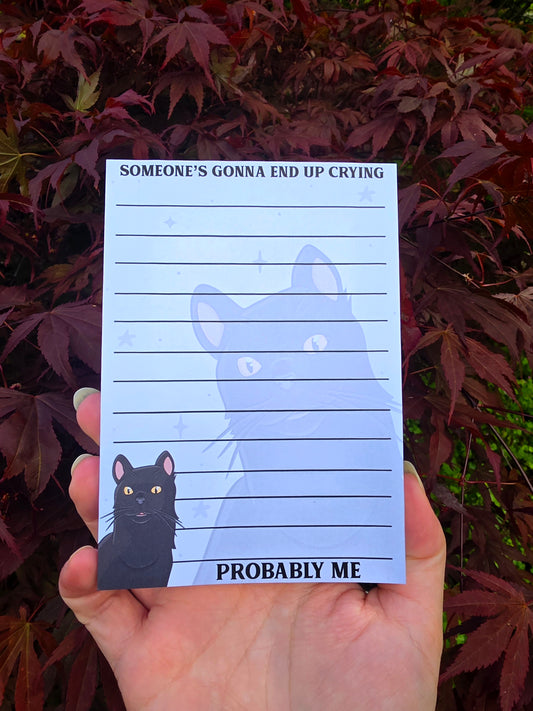 Sassy Cat Small Notepad
